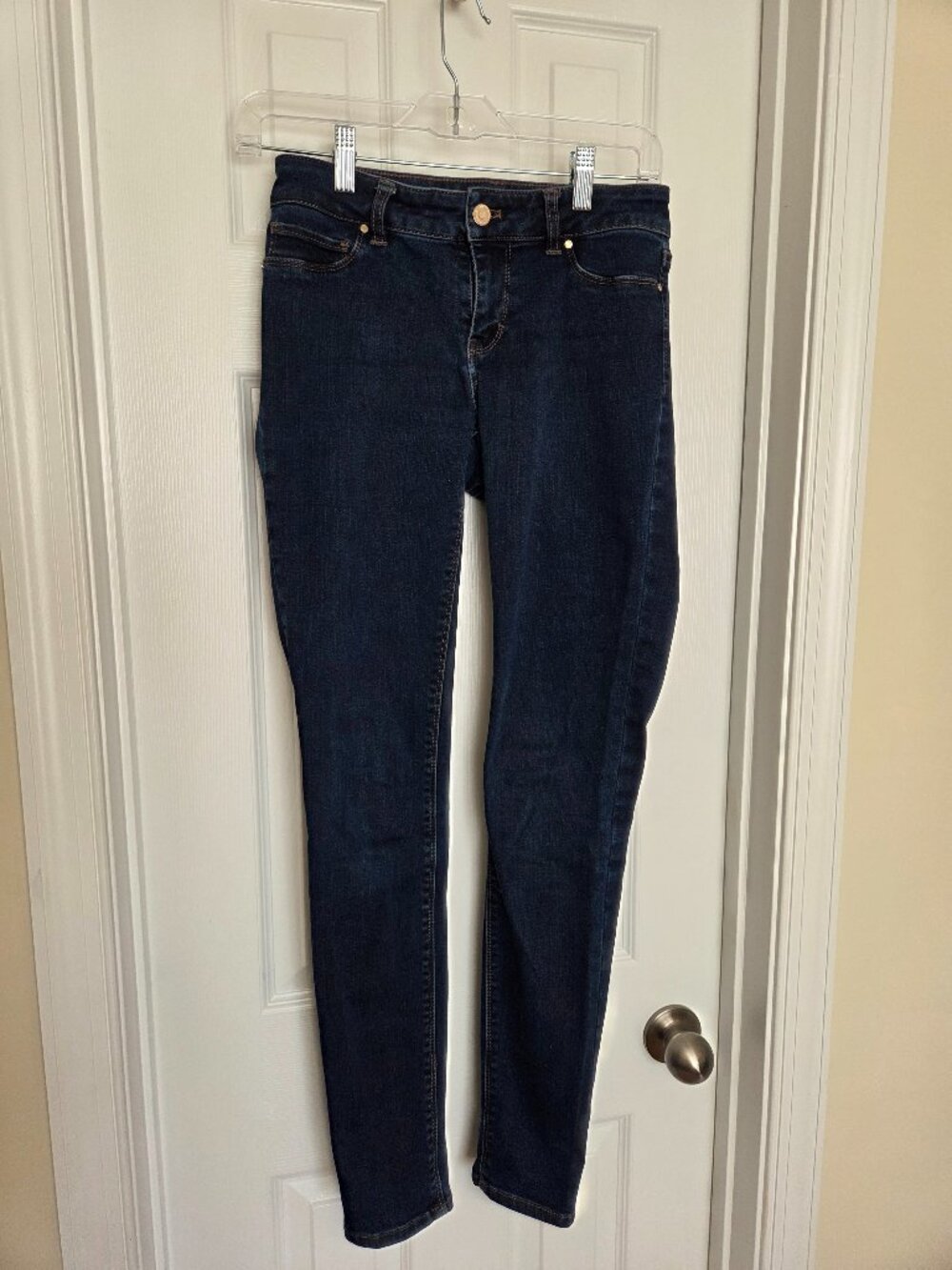 WHBM Dark Blue Jegging, Size 0